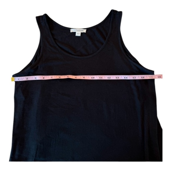 Beachlunchlounge Black Knit Pullover Midi Dress with Asymmetrical Tiered Hem - Picture 10 of 11